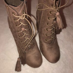 Lace up Booties
